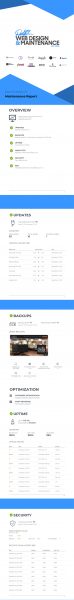 Sample Maintenance Report