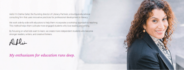 Literacy Partners WordPress Web Design