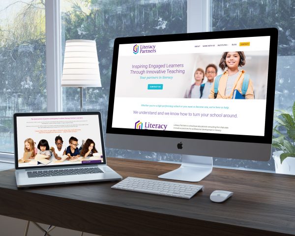 Literacy Partners WordPress Web Design
