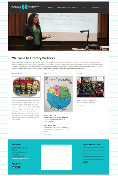 Literacy Partners Old Site