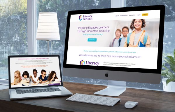Literacy Partners WordPress Web Design
