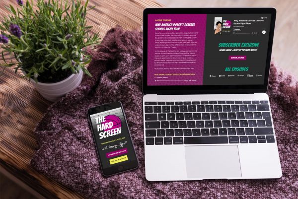 The Hard Screen Brand, Logo & Site Design